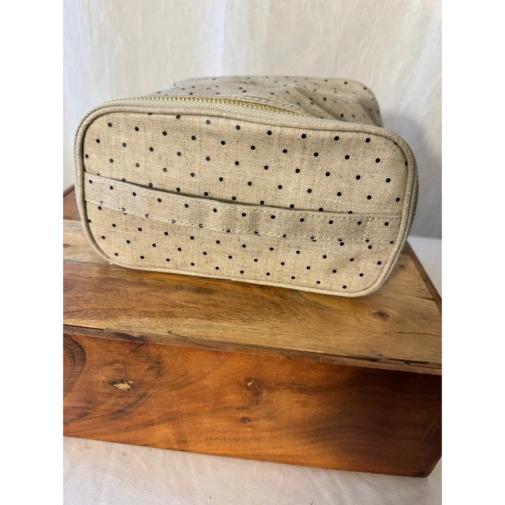 Kate Spade Lunch Bag Womens OS Beige‎ Polka Dot Excellent Out To Lunch Tote